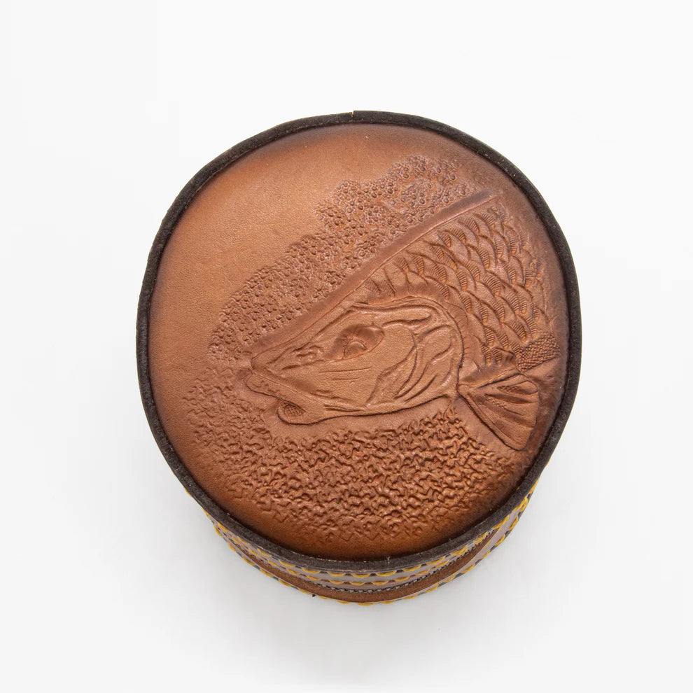 Handcrafted Leather Fly Fishing Pouch