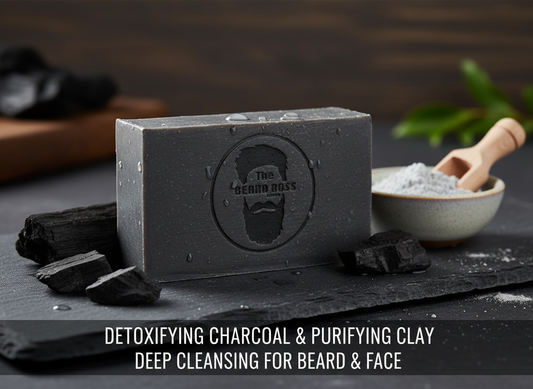 Charcoal and Clay Beard and Face Soap