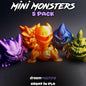 Mini-Monsters 5 Piece
