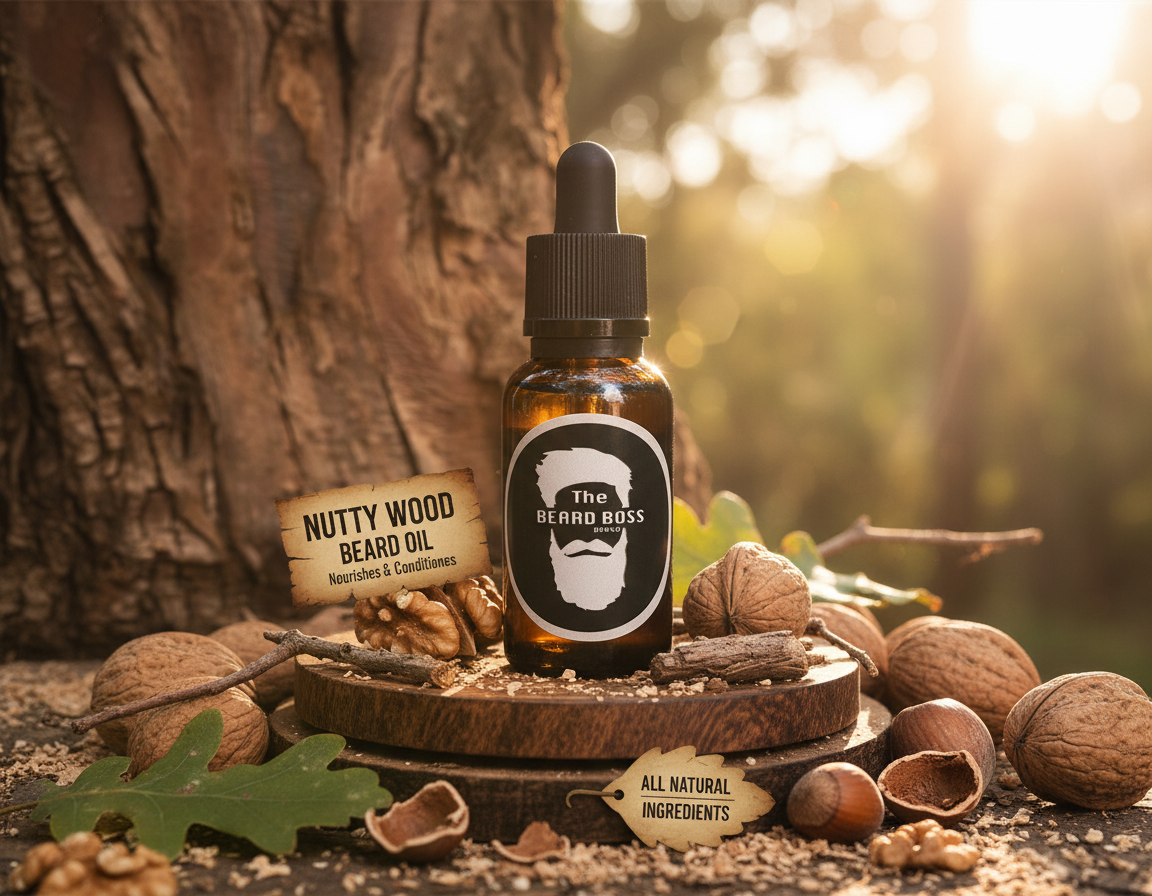 Nutty Wood Beard Oil