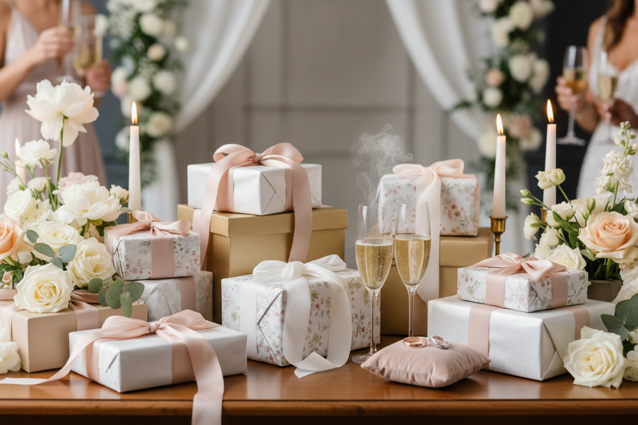 Wedding gifts and celebration